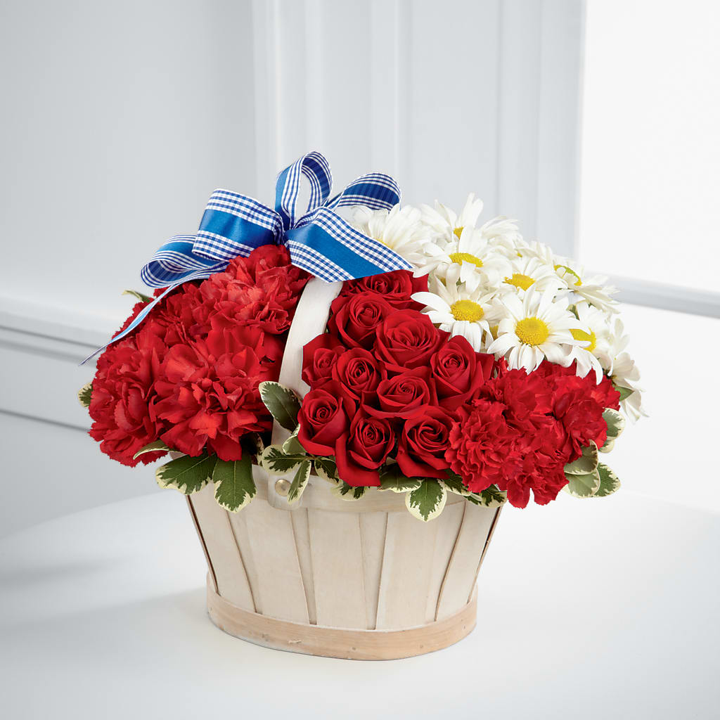 Justice Basket – GARRISON DESIGNS FLORIST & INTERIORS, Huntington WV