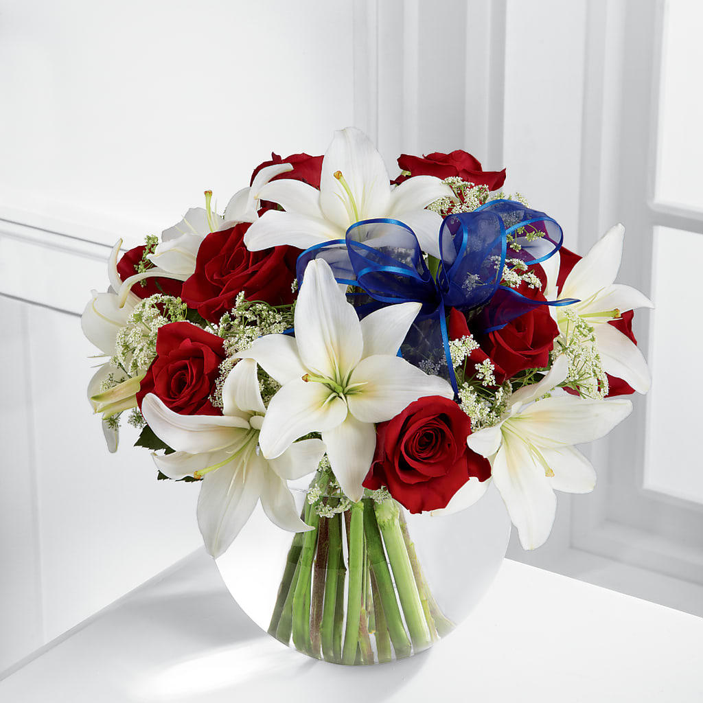 Independence Bouquet – GARRISON DESIGNS FLORIST & INTERIORS, Huntington WV
