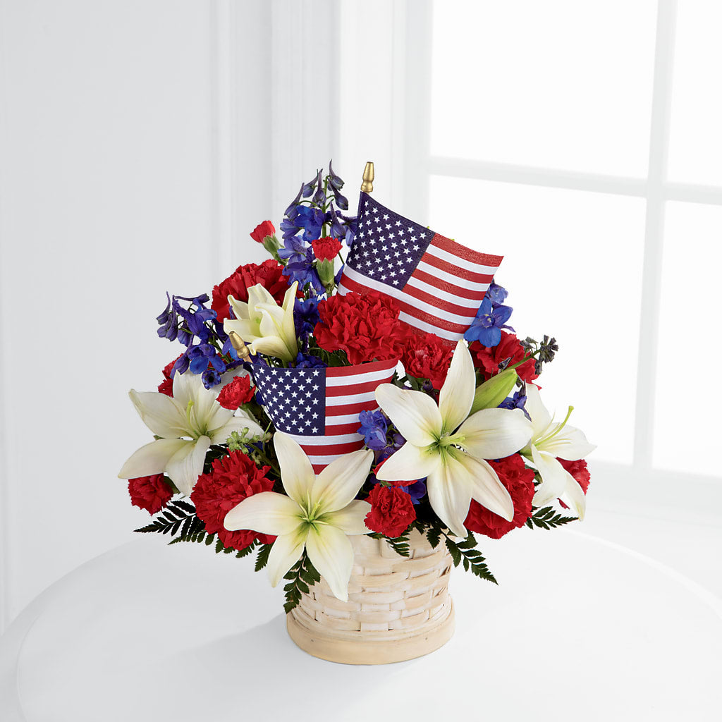 American Glory Bouquet – GARRISON DESIGNS FLORIST & INTERIORS, Huntington WV