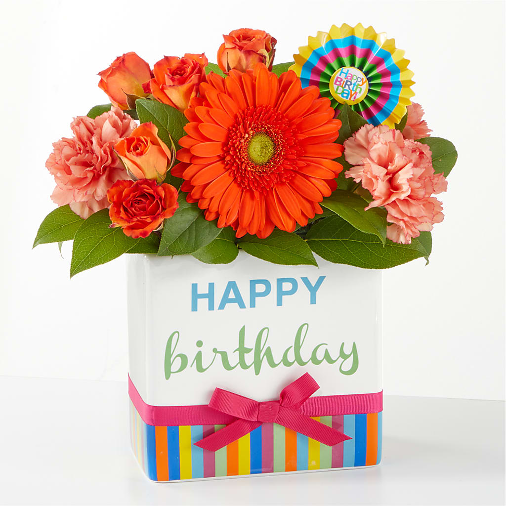 Birthday Surprise Bouquet – GARRISON DESIGNS FLORIST & INTERIORS, Huntington WV