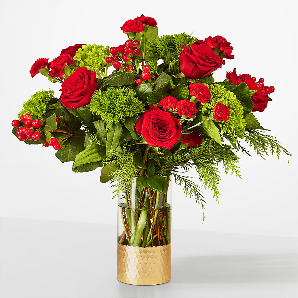 Plaid Throw Bouquet – GARRISON DESIGNS FLORIST & INTERIORS, Huntington WV
