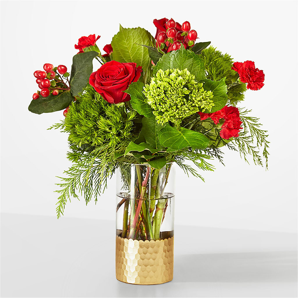 Plaid Throw Bouquet – GARRISON DESIGNS FLORIST & INTERIORS, Huntington WV