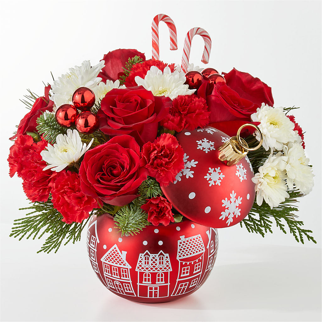 Cheer in the Air Ornament – GARRISON DESIGNS FLORIST & INTERIORS, Huntington WV
