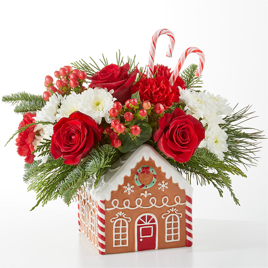Gingerbread Bakery Bouquet – GARRISON DESIGNS FLORIST & INTERIORS, Huntington WV