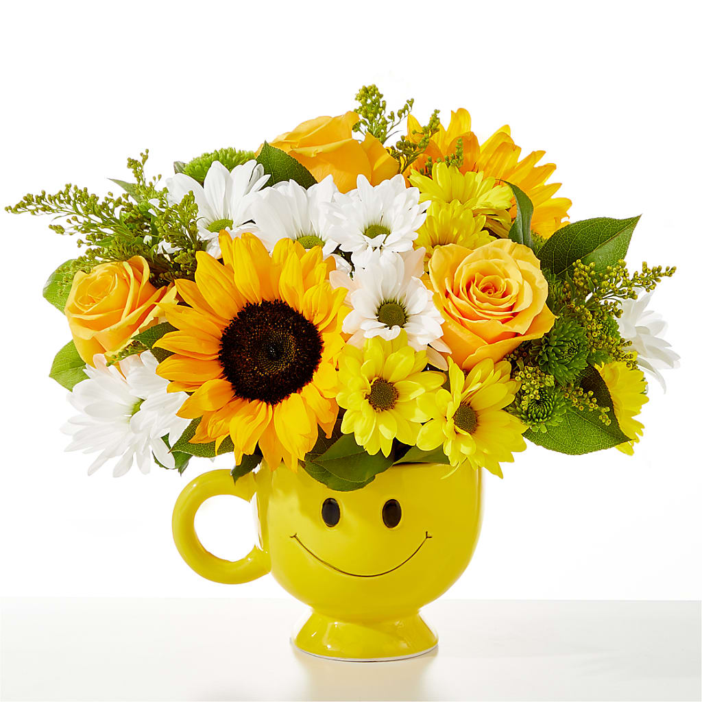 Be Happy Bouquet – GARRISON DESIGNS FLORIST & INTERIORS, Huntington WV