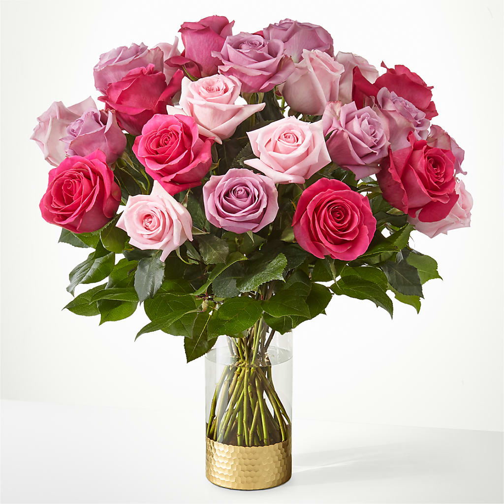 Pure Beauty Mixed Roses – GARRISON DESIGNS FLORIST & INTERIORS, Huntington WV