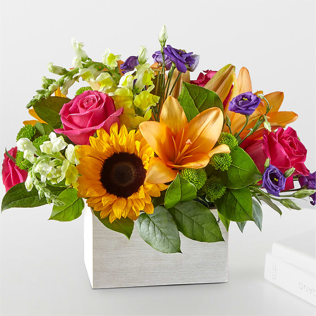 Best Day Box Bouquet – GARRISON DESIGNS FLORIST & INTERIORS, Huntington WV