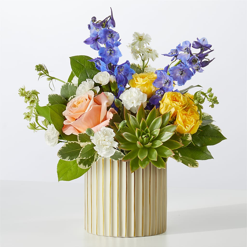 Cobalt Reverie Bouquet – GARRISON DESIGNS FLORIST & INTERIORS, Huntington WV