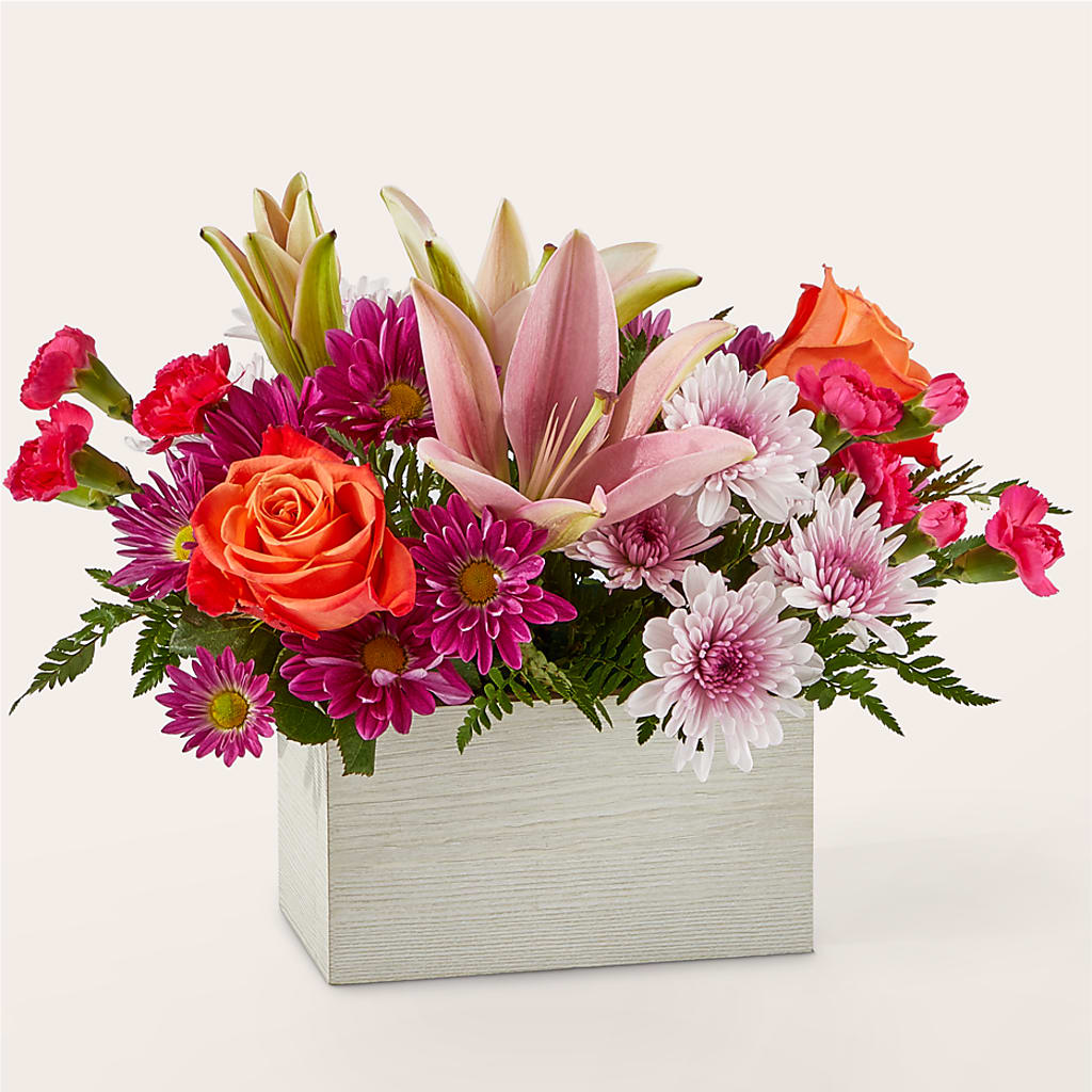 Light of My Life Box Bouquet – GARRISON DESIGNS FLORIST & INTERIORS, Huntington WV