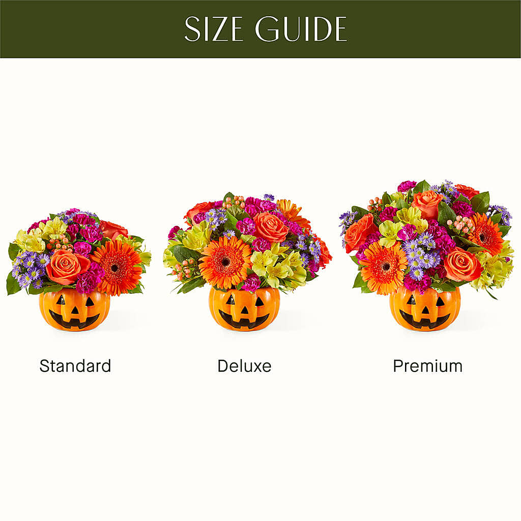 Tricks & Treats Pumpkin – GARRISON DESIGNS FLORIST & INTERIORS, Huntington WV