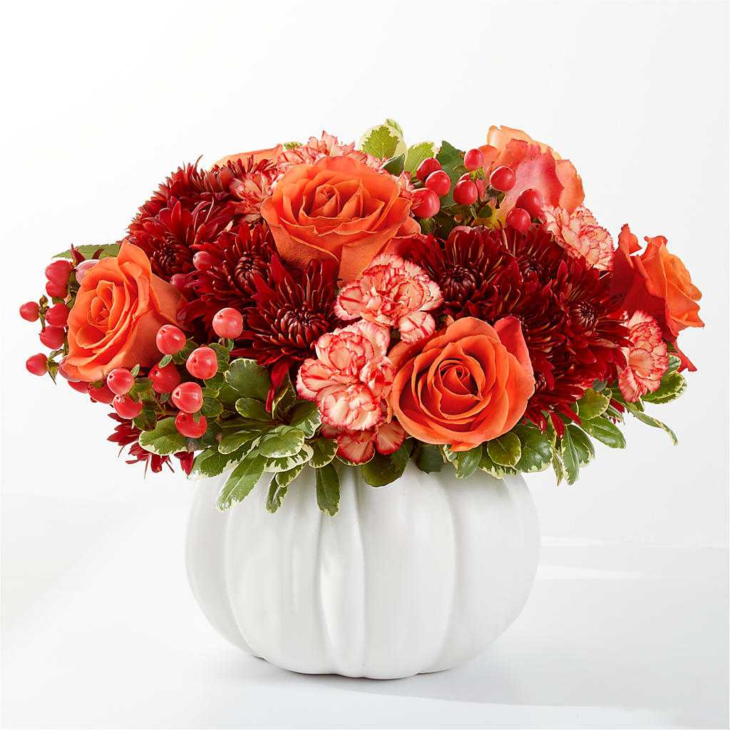Autumn Air Pumpkin Bouquet – GARRISON DESIGNS FLORIST & INTERIORS, Huntington WV