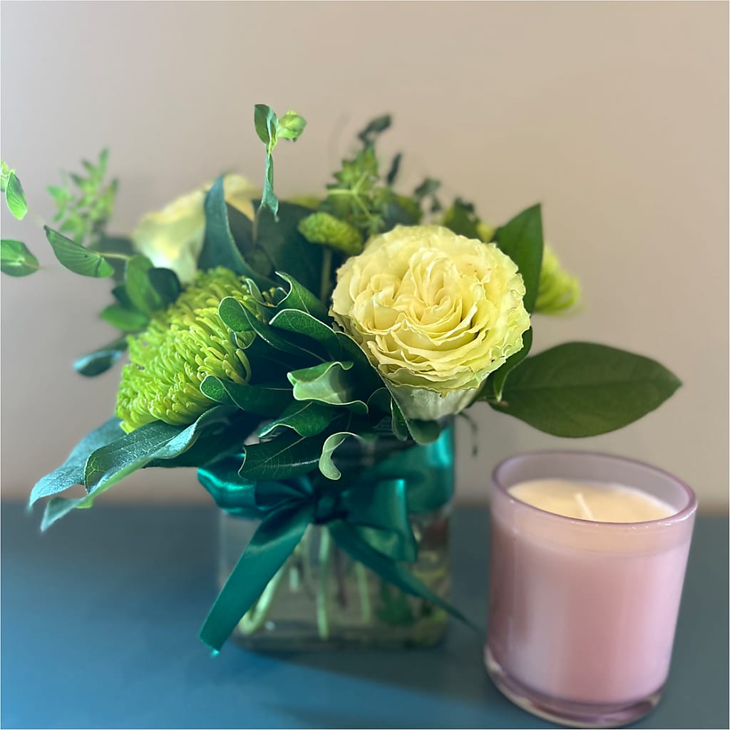 Emerald Forest Bouquet – GARRISON DESIGNS FLORIST & INTERIORS, Huntington WV