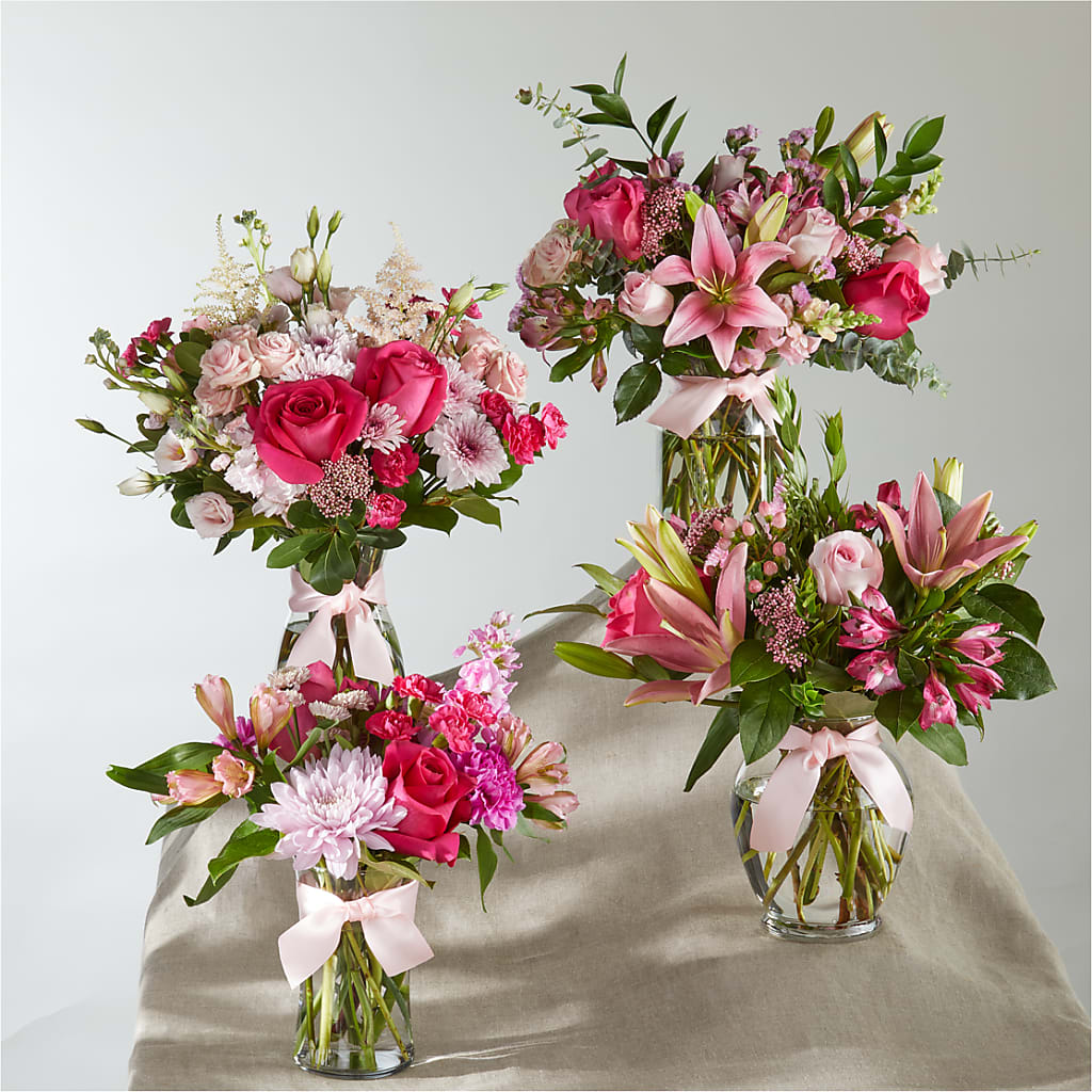 Pink Ribbon - A Florist Original – GARRISON DESIGNS FLORIST & INTERIORS, Huntington WV