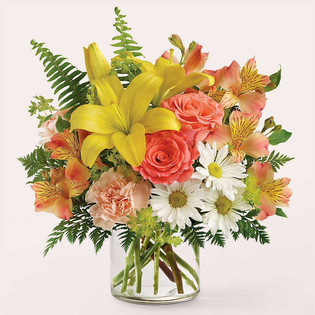 Sunset Strip Bouquet – GARRISON DESIGNS FLORIST & INTERIORS, Huntington WV