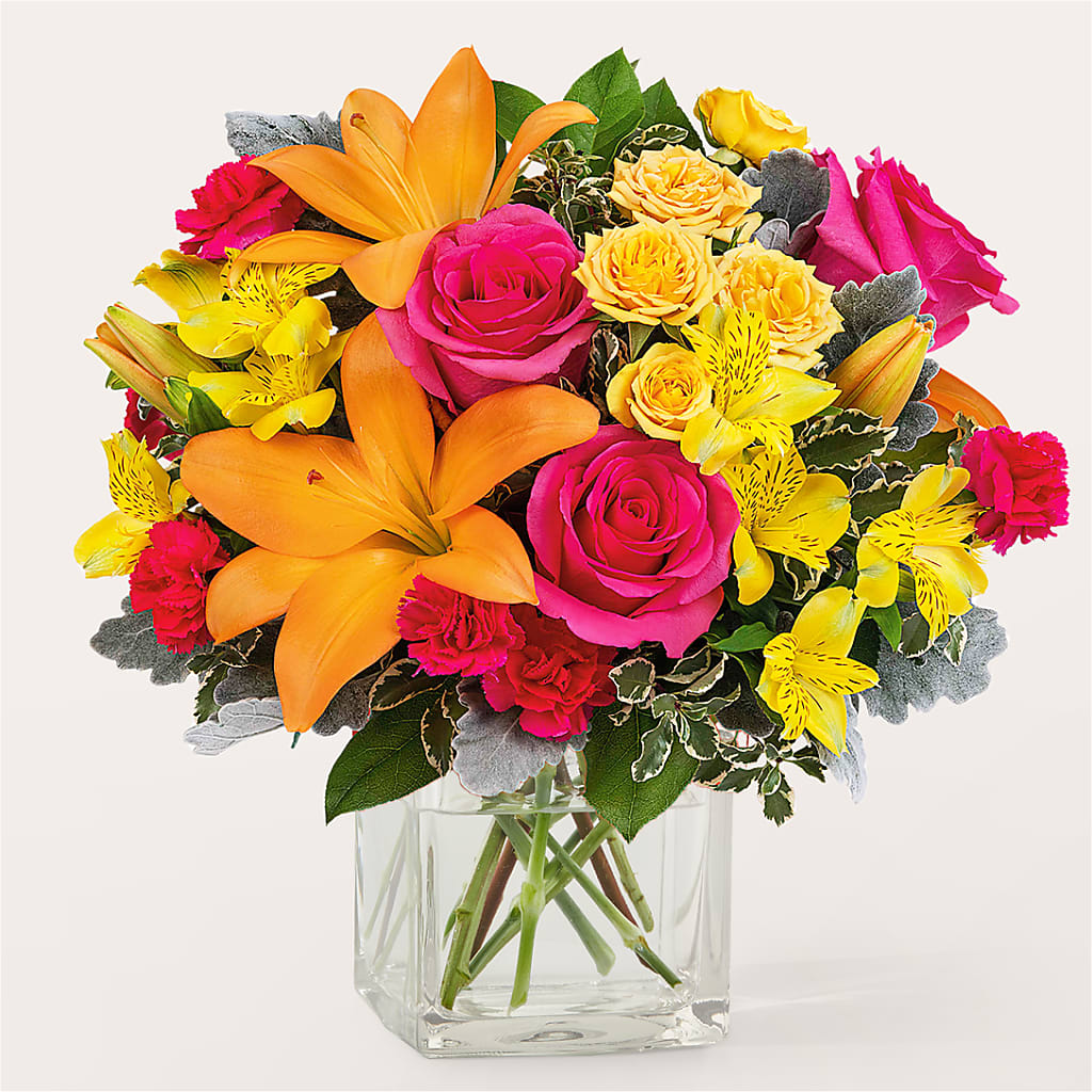 To the Tropics Bouquet – GARRISON DESIGNS FLORIST & INTERIORS, Huntington WV