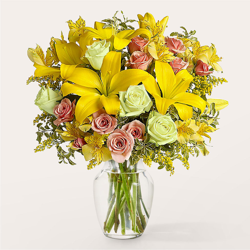 Sunburst Bouquet – GARRISON DESIGNS FLORIST & INTERIORS, Huntington WV