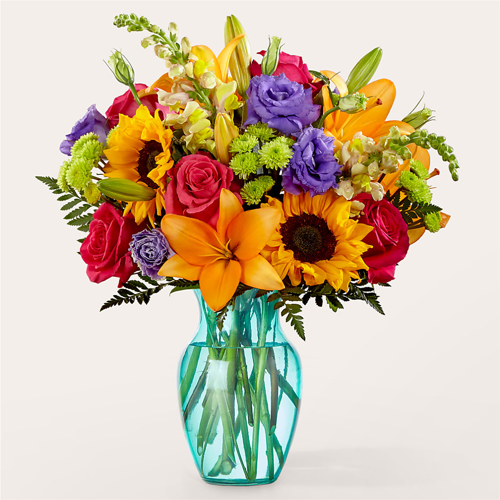 Double Rainbow Bouquet – GARRISON DESIGNS FLORIST & INTERIORS, Huntington WV