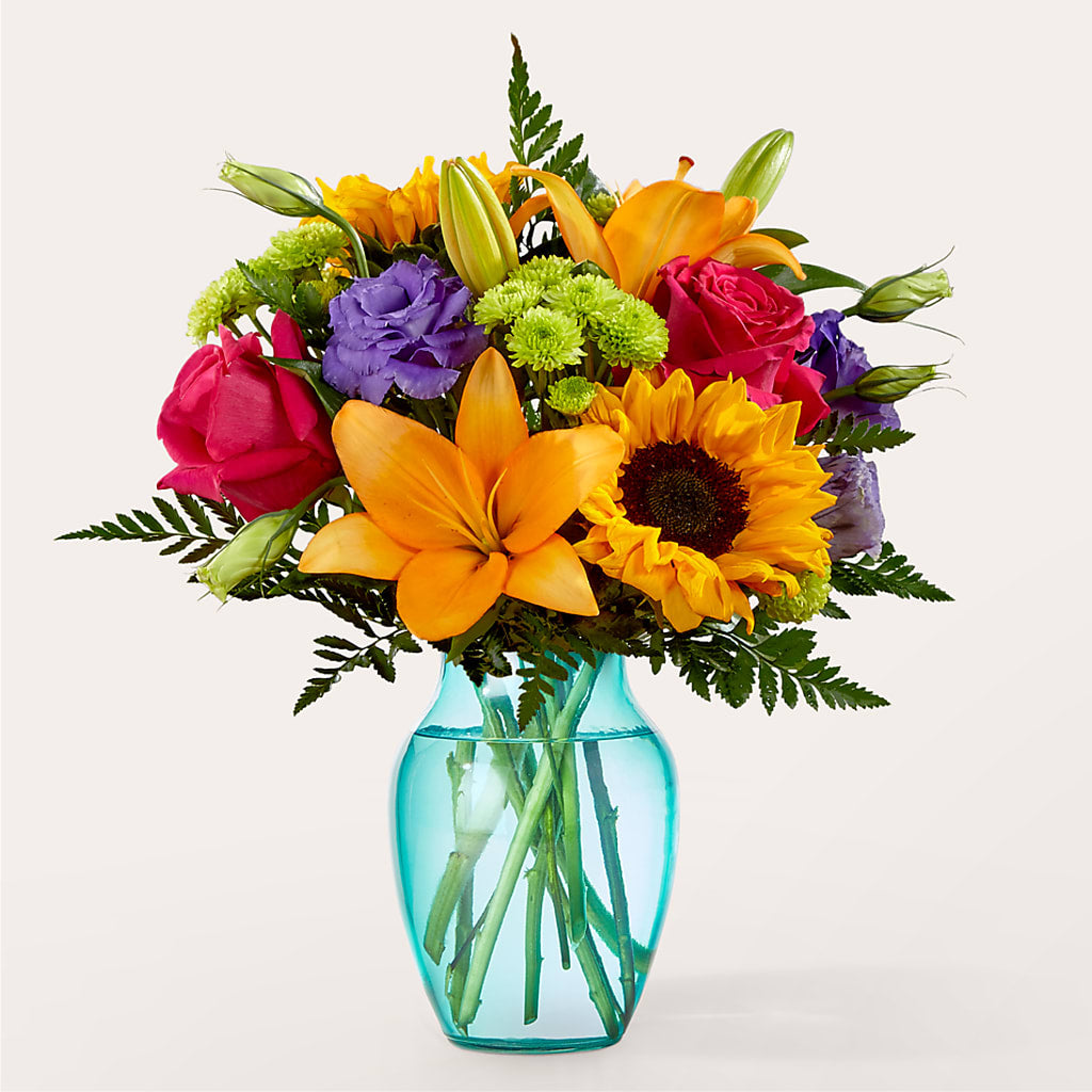 Double Rainbow Bouquet – GARRISON DESIGNS FLORIST & INTERIORS, Huntington WV