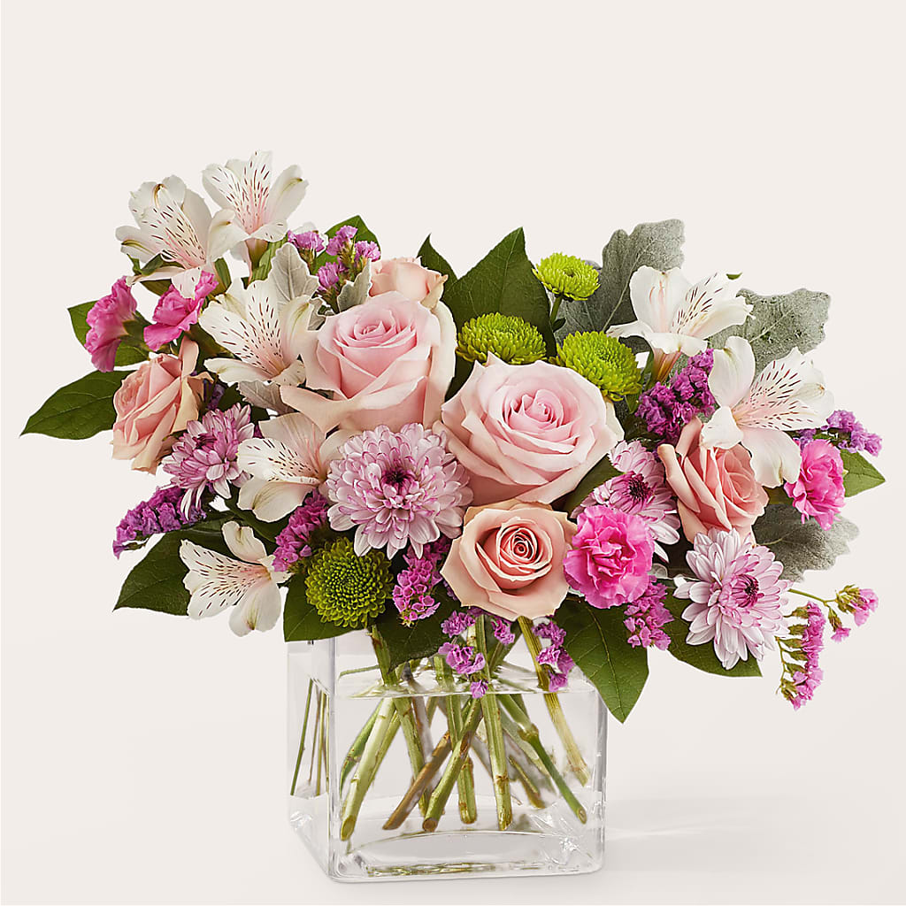 Pink Suede Bouquet – GARRISON DESIGNS FLORIST & INTERIORS, Huntington WV