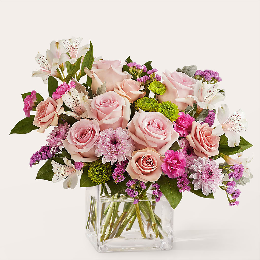 Pink Suede Bouquet – GARRISON DESIGNS FLORIST & INTERIORS, Huntington WV