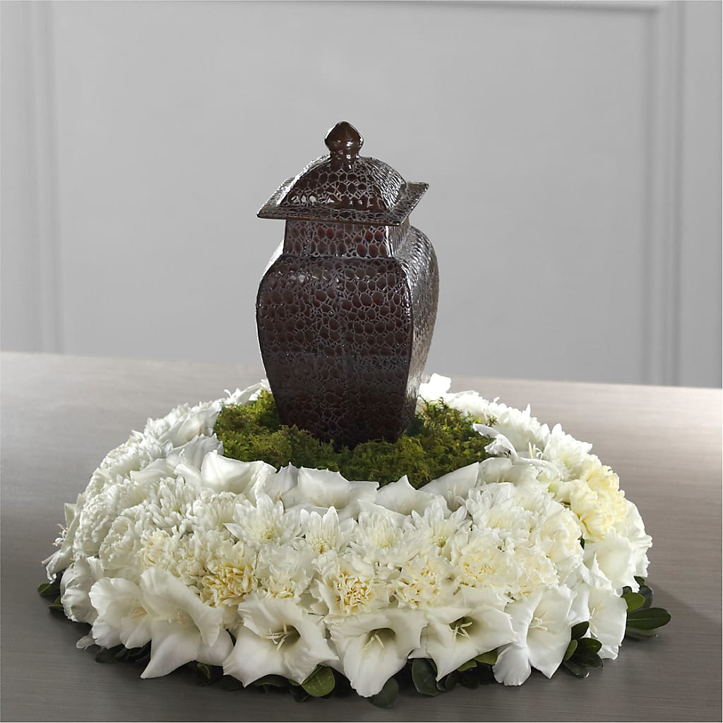 Encircling Grace Arrangement – GARRISON DESIGNS FLORIST & INTERIORS, Huntington WV