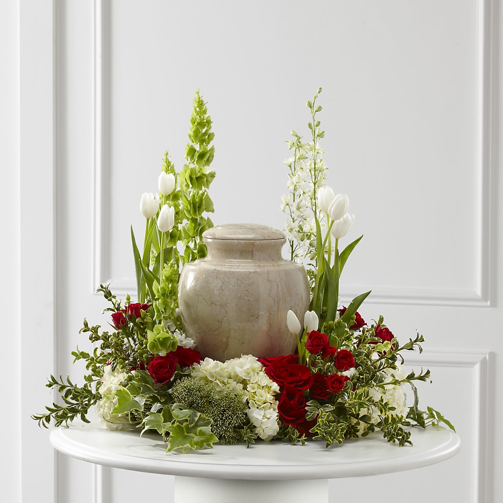 Tears of Comfort Arrangement – GARRISON DESIGNS FLORIST & INTERIORS, Huntington WV