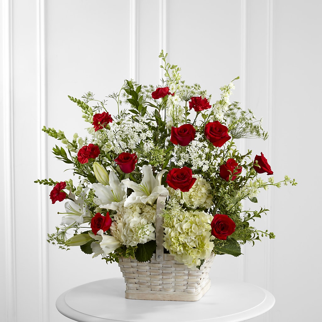 In Loving Memory Arrangement – GARRISON DESIGNS FLORIST & INTERIORS, Huntington WV