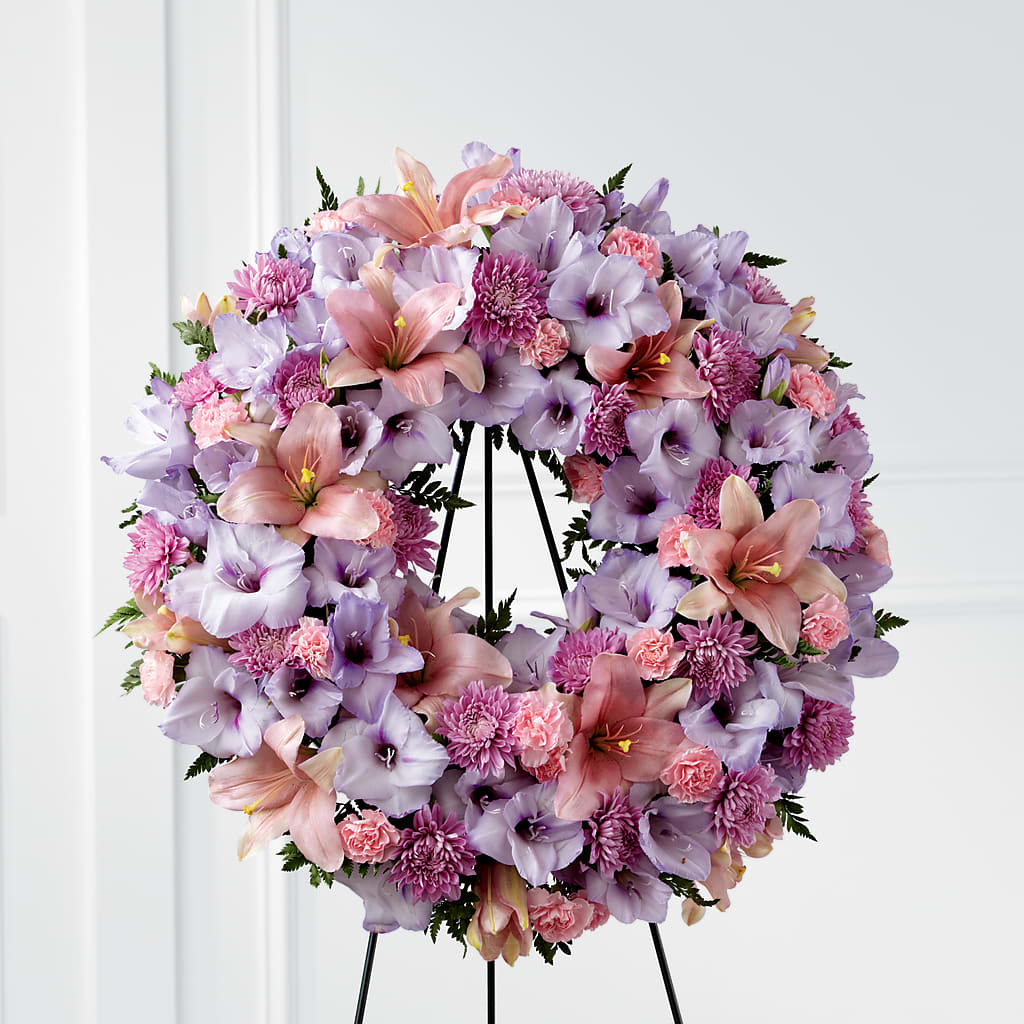 Beloved Friend Wreath – GARRISON DESIGNS FLORIST & INTERIORS, Huntington WV
