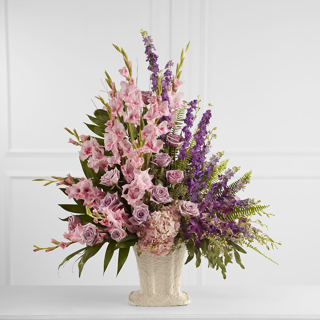 Flowing Garden Arrangement – GARRISON DESIGNS FLORIST & INTERIORS, Huntington WV
