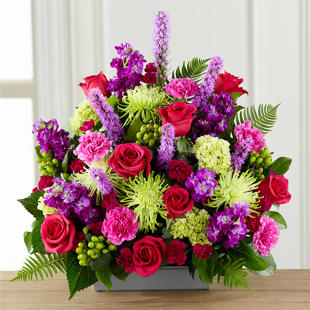 Warm Embrace Arrangement – GARRISON DESIGNS FLORIST & INTERIORS, Huntington WV