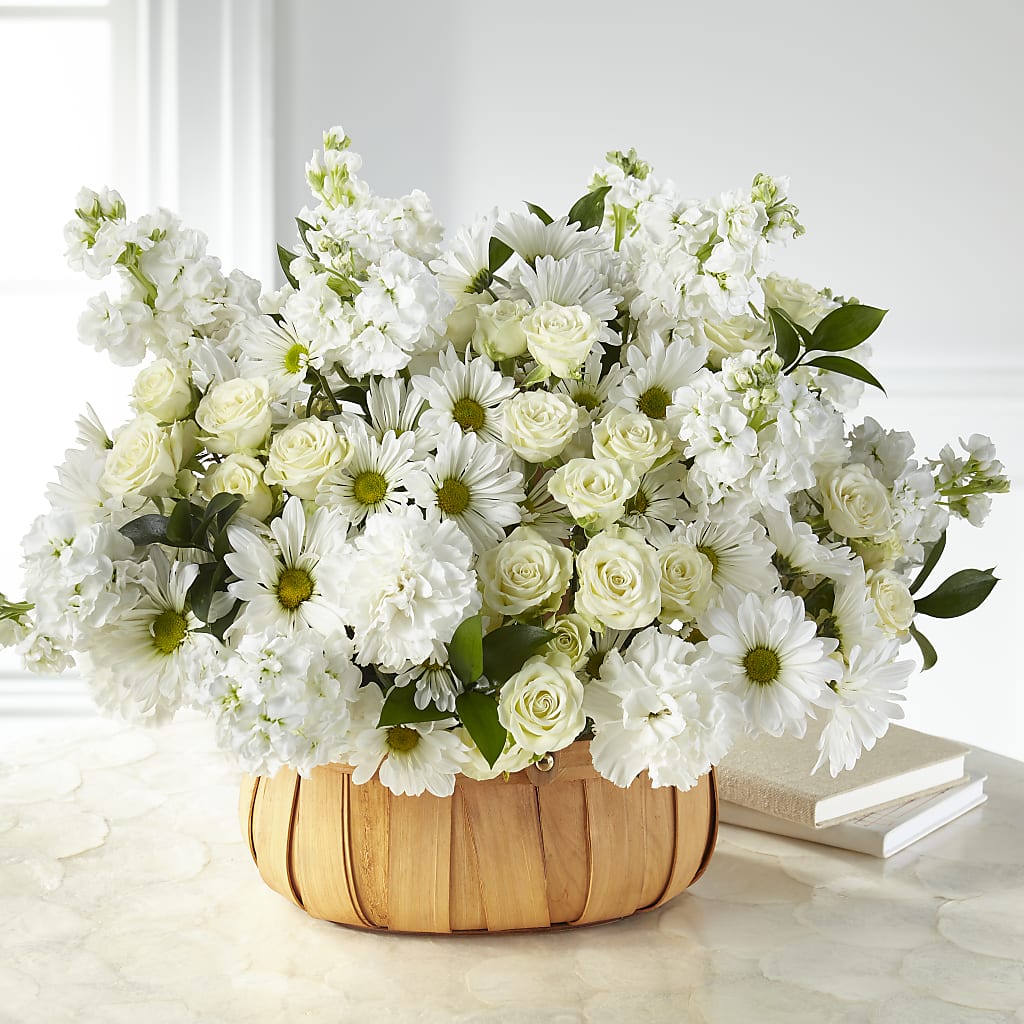Graceful Garden Basket – GARRISON DESIGNS FLORIST & INTERIORS, Huntington WV