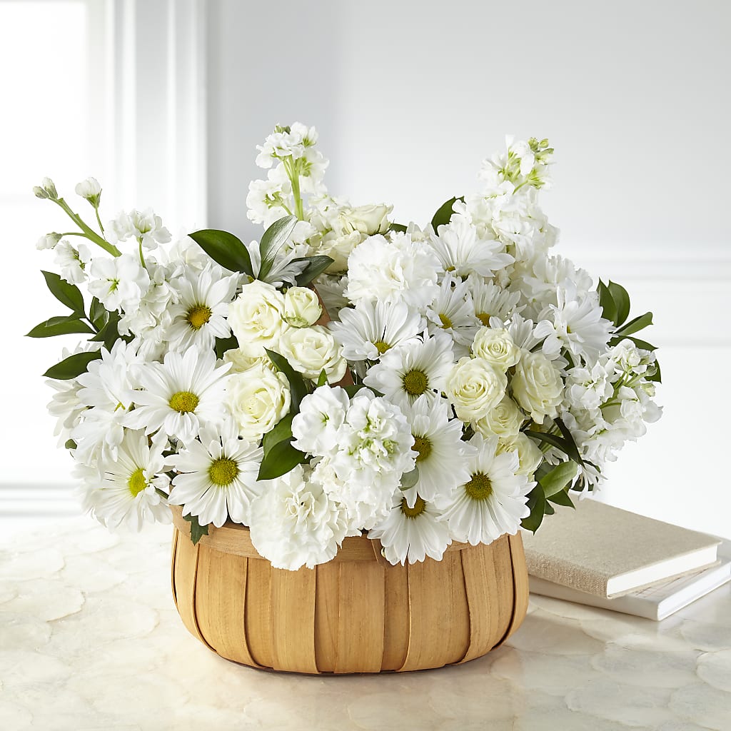Graceful Garden Basket – GARRISON DESIGNS FLORIST & INTERIORS, Huntington WV