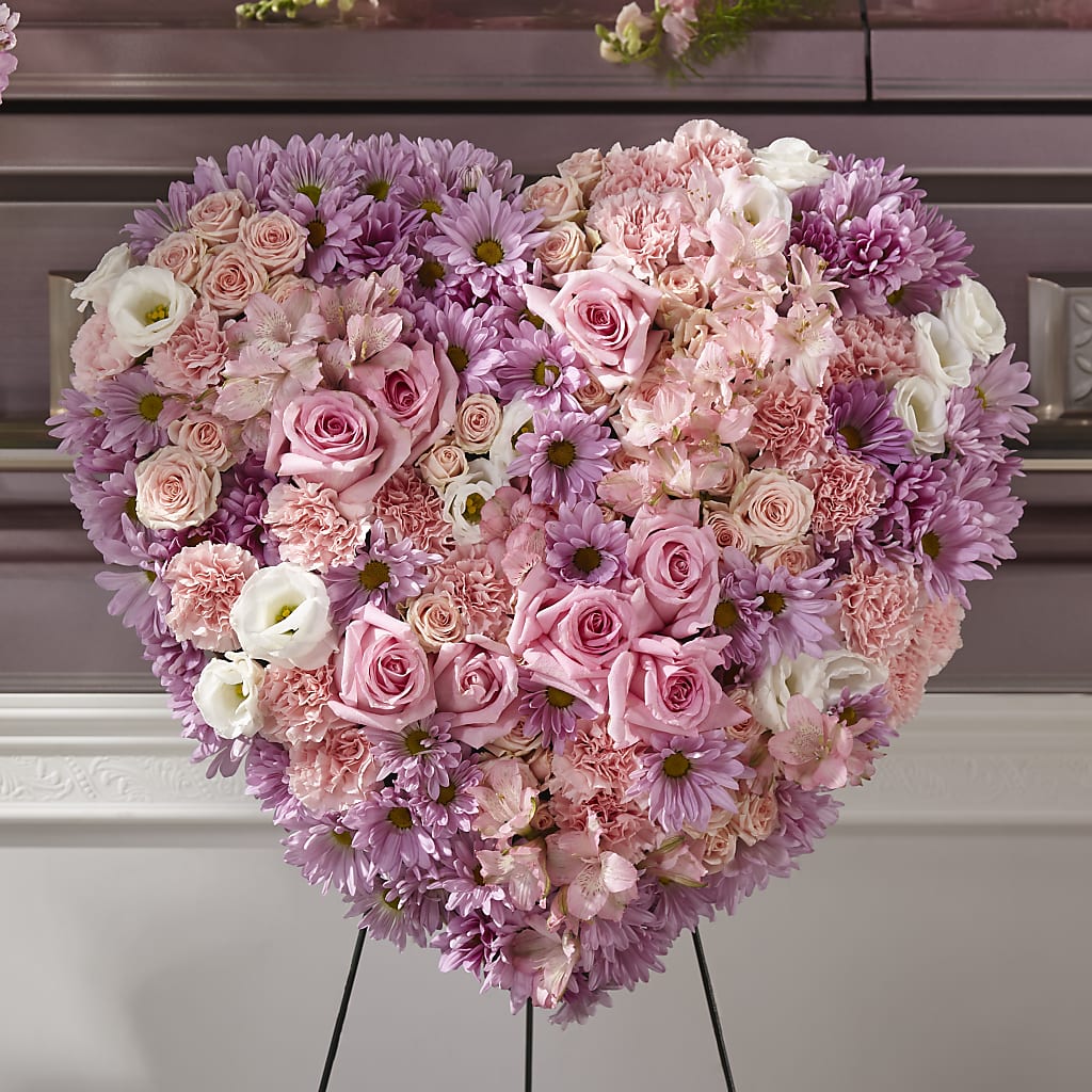 Heaven's Light Heart – GARRISON DESIGNS FLORIST & INTERIORS, Huntington WV