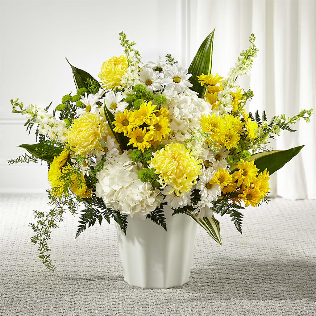 Unity & Grace Floor Basket – GARRISON DESIGNS FLORIST & INTERIORS, Huntington WV