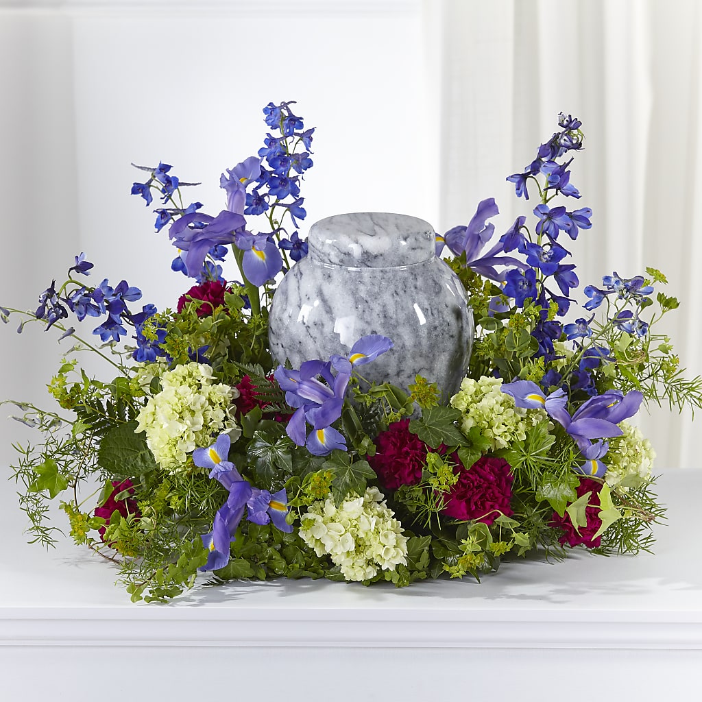 Forever Remembered Cremation Adornment – GARRISON DESIGNS FLORIST & INTERIORS, Huntington WV