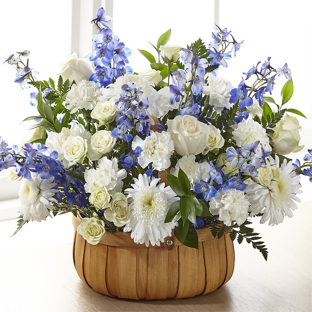 Harmony & Grace Basket – GARRISON DESIGNS FLORIST & INTERIORS, Huntington WV