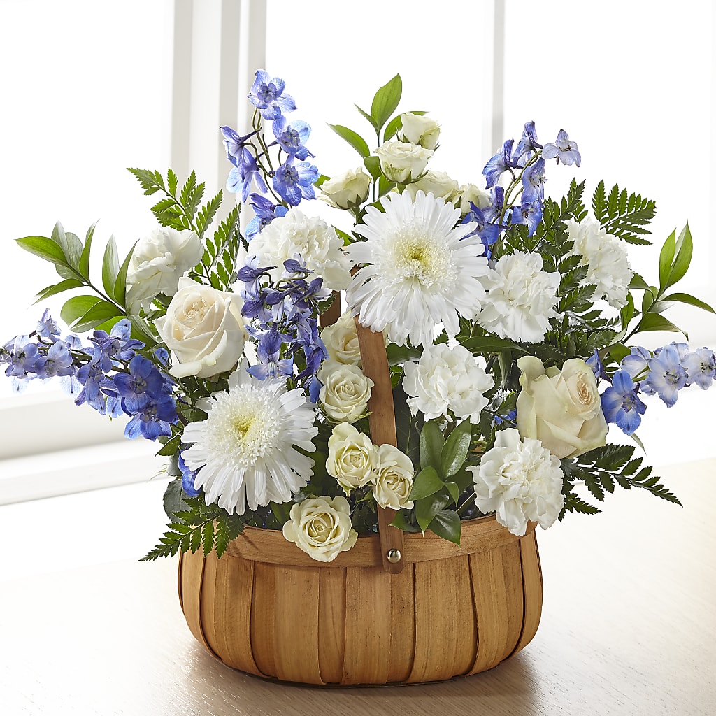 Harmony & Grace Basket – GARRISON DESIGNS FLORIST & INTERIORS, Huntington WV
