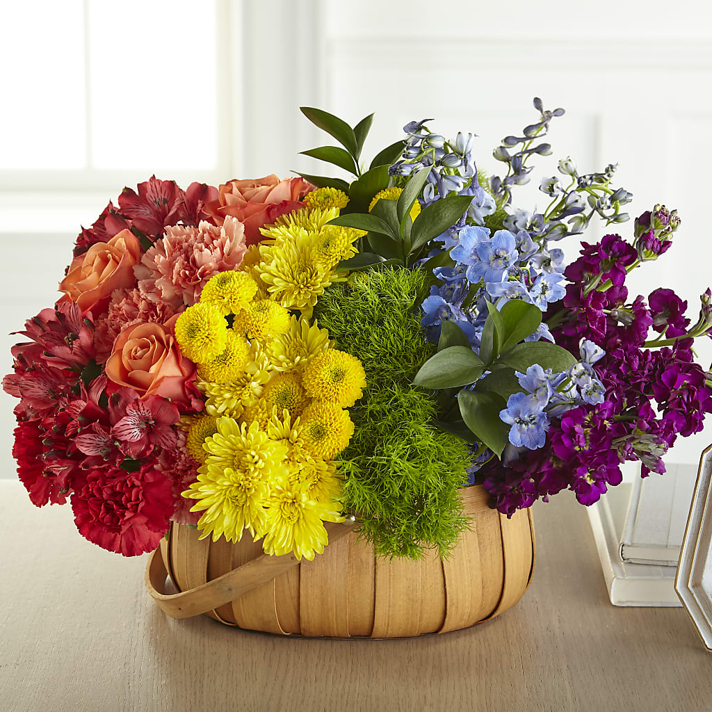Prideful Basket – GARRISON DESIGNS FLORIST & INTERIORS, Huntington WV