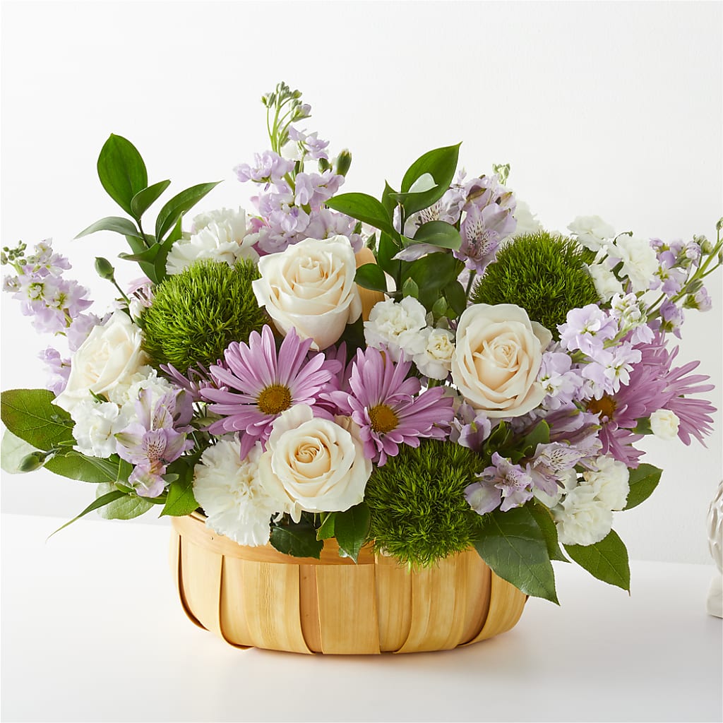 Peace & Love Basket – GARRISON DESIGNS FLORIST & INTERIORS, Huntington WV