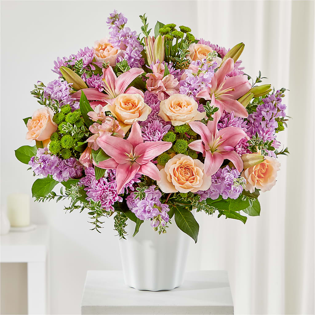Supportive Embrace Tabletop Basket – GARRISON DESIGNS FLORIST & INTERIORS, Huntington WV
