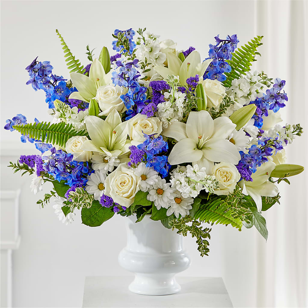 Expressions of Hope Urn Arrangement – GARRISON DESIGNS FLORIST & INTERIORS, Huntington WV