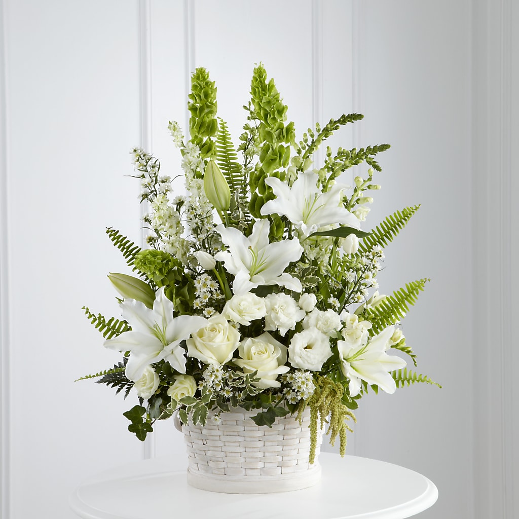 In Our Thoughts Arrangement – GARRISON DESIGNS FLORIST & INTERIORS, Huntington WV