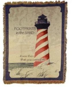 Footprints in the Sands Throw – GARRISON DESIGNS FLORIST & INTERIORS, Huntington WV