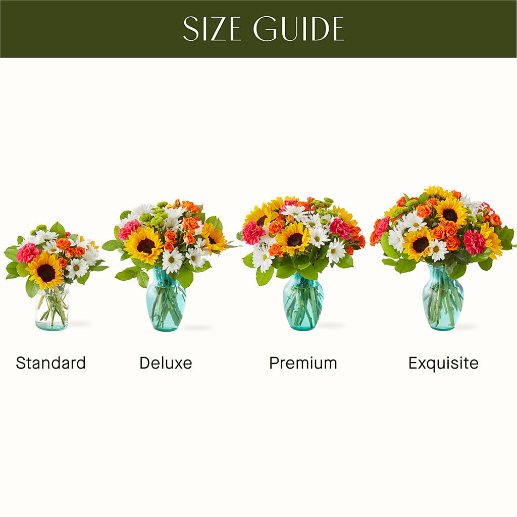 Sun-drenched Blooms Bouquet – GARRISON DESIGNS FLORIST & INTERIORS, Huntington WV