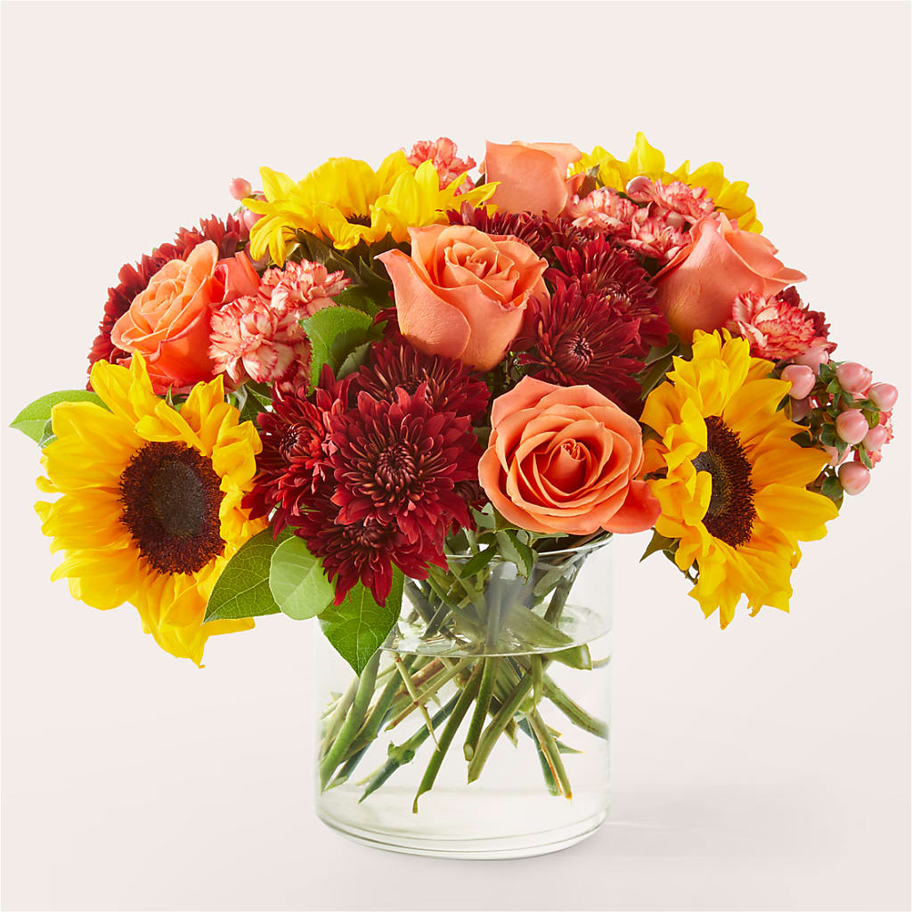 September Sunset Bouquet – GARRISON DESIGNS FLORIST & INTERIORS, Huntington WV