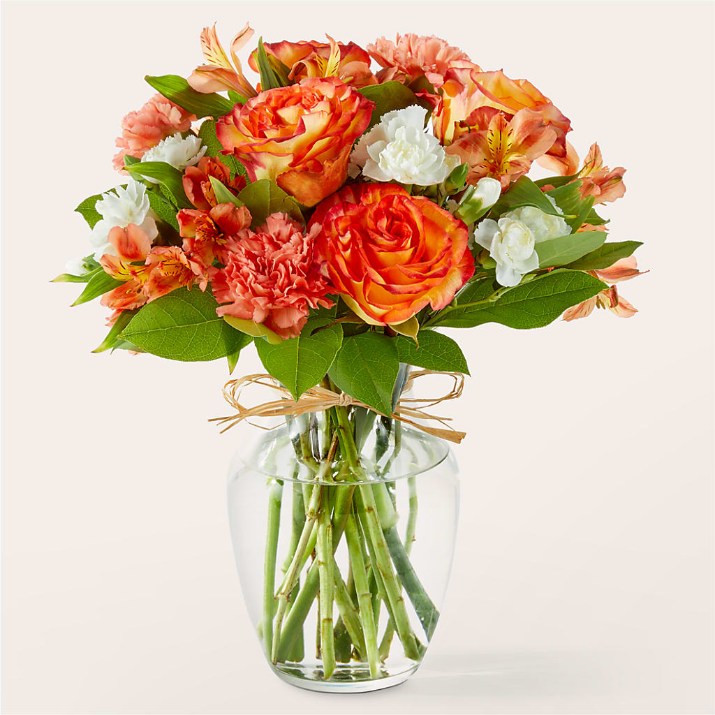 Apricot Glow Bouquet – GARRISON DESIGNS FLORIST & INTERIORS, Huntington WV
