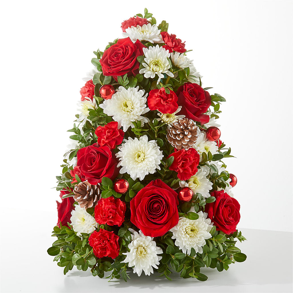 Let It Snow Tree – GARRISON DESIGNS FLORIST & INTERIORS, Huntington WV