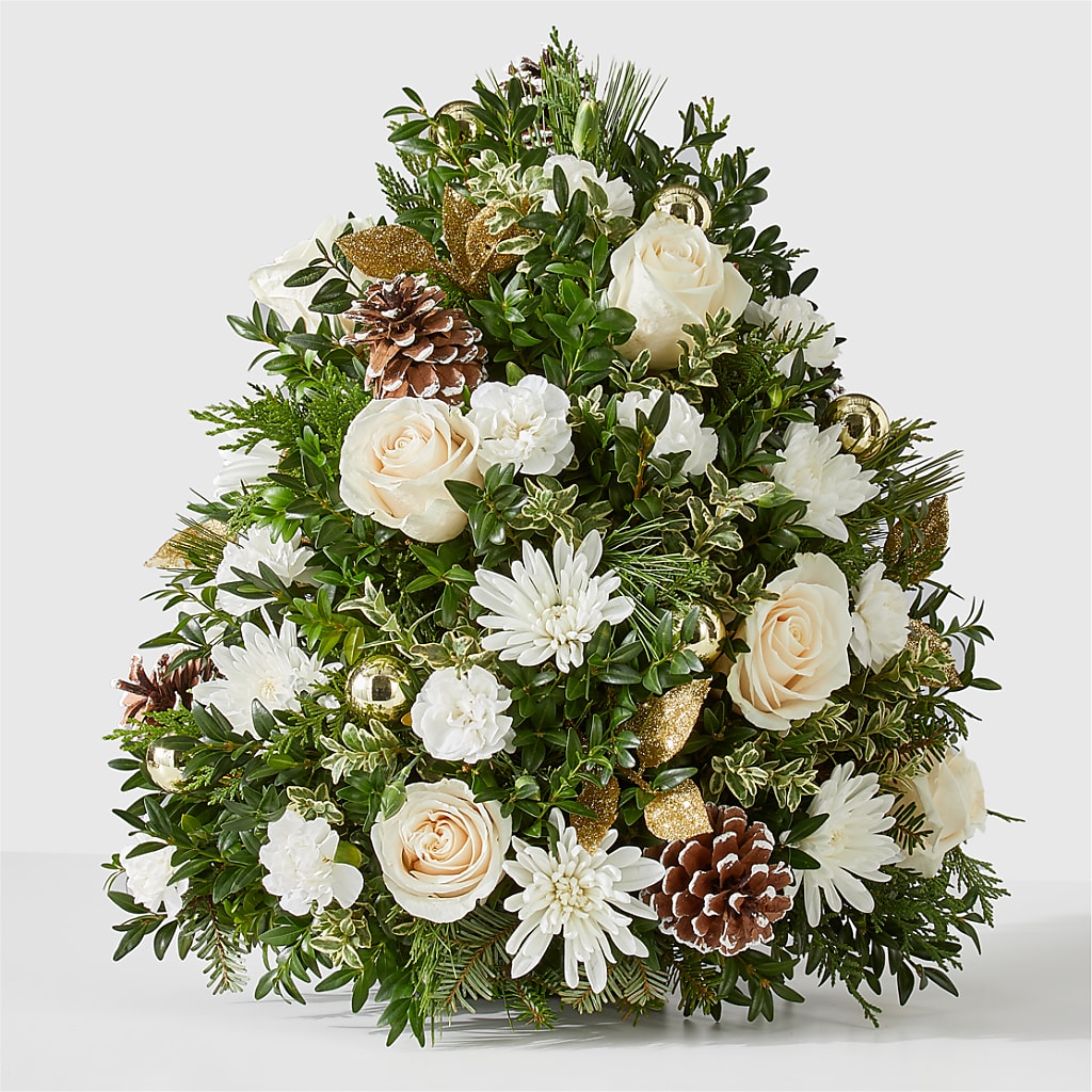 Snowed In Tree – GARRISON DESIGNS FLORIST & INTERIORS, Huntington WV