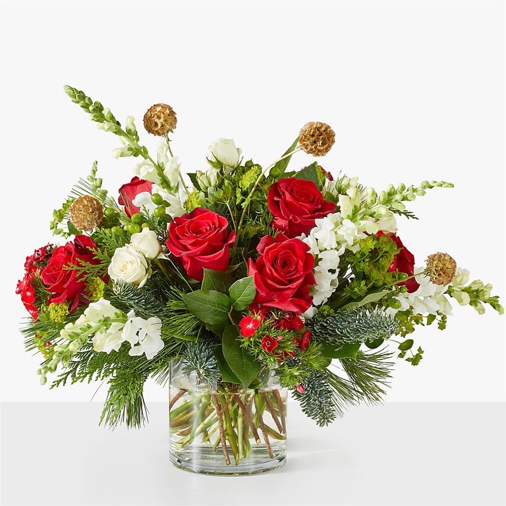 Deck the Halls Bouquet – GARRISON DESIGNS FLORIST & INTERIORS, Huntington WV