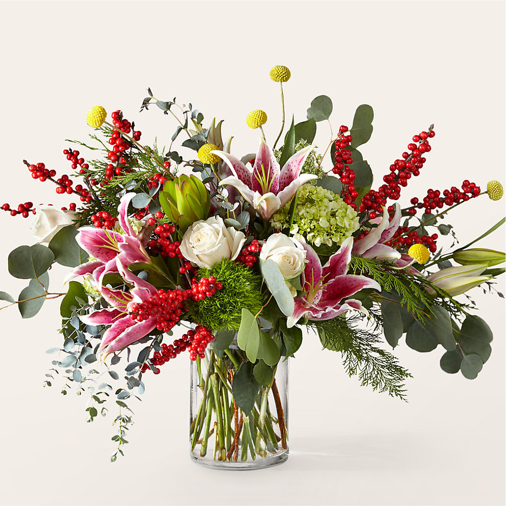 Berry & Bright Bouquet – GARRISON DESIGNS FLORIST & INTERIORS, Huntington WV